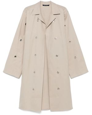 Sofie D'Hoore Abrigo Chesterfield - Neutro