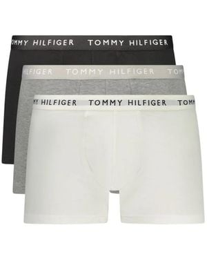 Tommy Hilfiger Logo-Waistband Boxers (Set Of Three) - Black