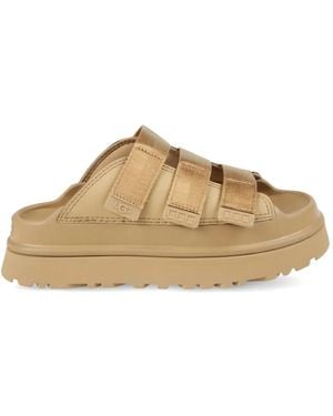 UGG Goldenglow Touch-Strap Sandals - Natural