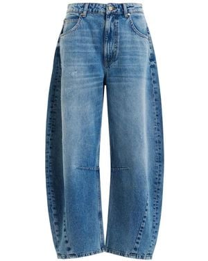 Essentiel Antwerp Studded-Pocket Jeans - Blue