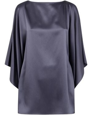 Lanvin ライトウェイト カフタントップ - ブルー