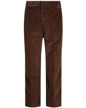 Ami Paris Corduroy Pants - Brown