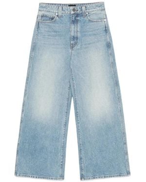 KHAITE Vaqueros Anchos Con Efecto Descolorido - Azul