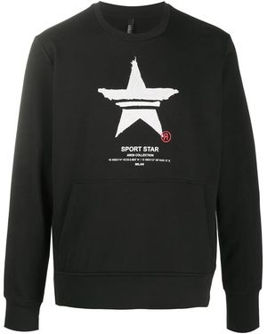 Neil Barrett Graphic-Print Sweatshirt - Black
