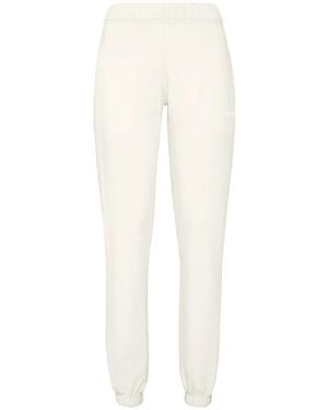Philipp Plein Logo-Embossed Tapered Track Trousers - White