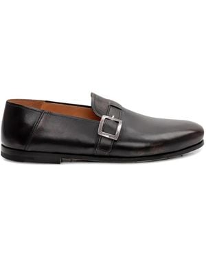 Premiata Buckle-Strap Monk Shoes - White