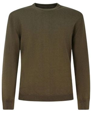 Woolrich Crew-Neck Wool Sweater - Green
