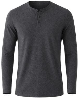 Patrick Assaraf Long-Sleeve T-Shirt - Blue