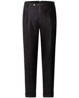 Hackett Plissierte Hose - Schwarz