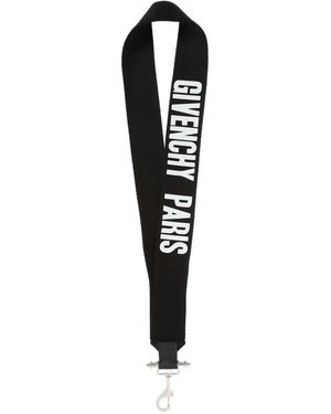 Givenchy Logo-Print Lanyard - Black
