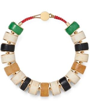 Roxanne Assoulin Stone Slice Bracelet - Metallic