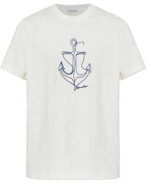 Moncler Ss T-Shirt - White