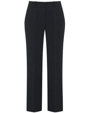 P.A.R.O.S.H. Pressed-Crease Tailored Trousers - Black