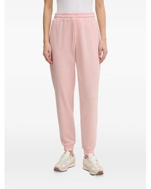 Guess Crystal-Embellished Track Trousers - Pink