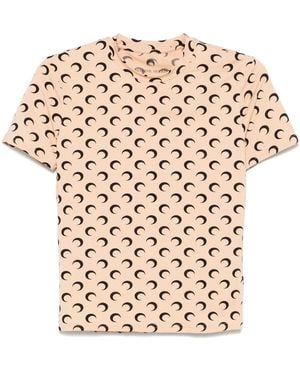 Marine Serre Top Moon - Bianco