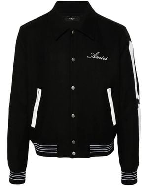 Amiri Tailored And Wool Blend Jacket - Black
