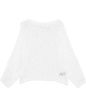Haikure Jenna Knitted Jumper - White