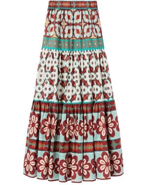 La DoubleJ Long Skirt - Red