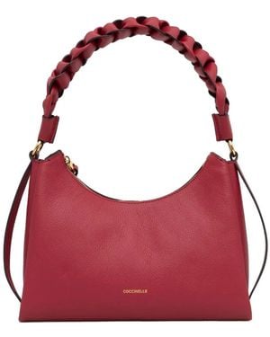 Coccinelle Boheme ショルダーバッグ S - レッド