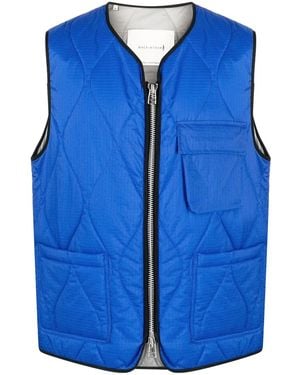 Mackintosh General Quilted Gilet - Blue