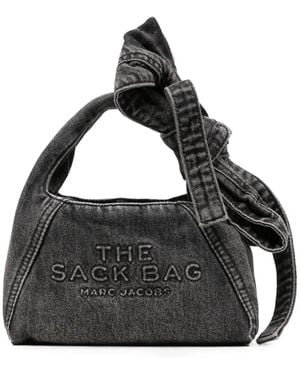 Marc Jacobs The Sack Denim Tote Bag - Black
