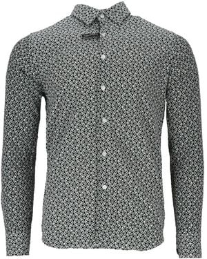 Scotch & Soda Camisa estampada - Gris