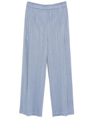 レディース Pleats Please Issey Miyake ストレートパンツ