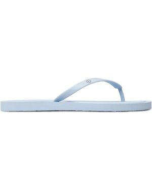 Tory Burch Kira Flip Flops - White