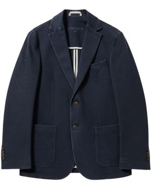 Circolo 1901 Single-Breasted Blazer - Blue