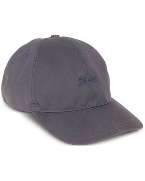 Herno Casquette À Logo - Grey