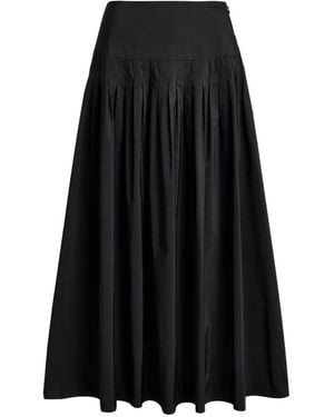 Polo Ralph Lauren Falda Larga Acampanada - Negro