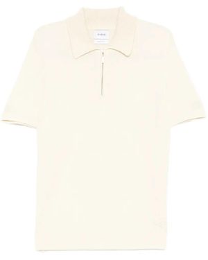 Barrie Polo De Cachemira Con Etiqueta B - Blanco