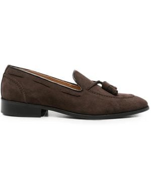 VELA SHOP Tassel-Detail Loafers - Brown