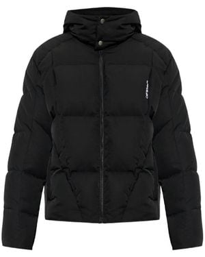 Off-White c/o Virgil Abloh Padded Hooded Jacket - Black