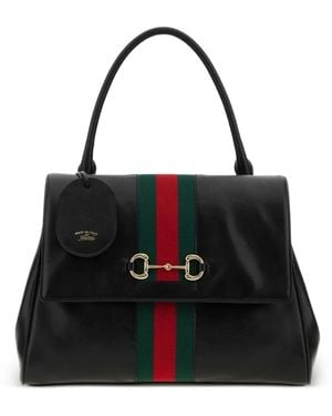 Gucci Medium Paparazzo Shoulder Bag - Black