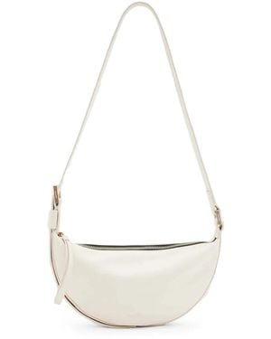 AllSaints Half Moon ショルダーバッグ - ホワイト