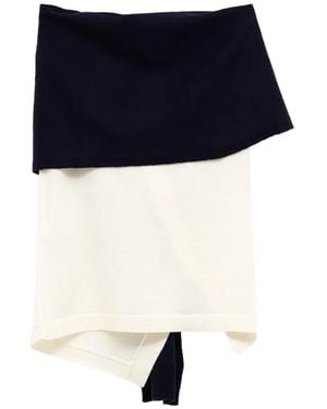 JW Anderson Layered Knotted Top - Blue