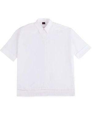 Fay Short-Sleeve Shirt - White