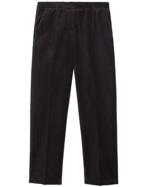 Aspesi Velvet Pants - Black