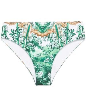 CAMILLA Corridor Of Calm Bikini Bottoms - Green