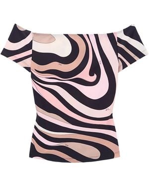 PUCCI Marmo Top - Pink
