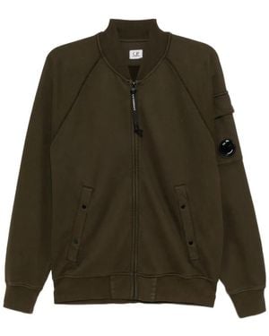 C.P. Company Veste Bomber En Polaire - Vert