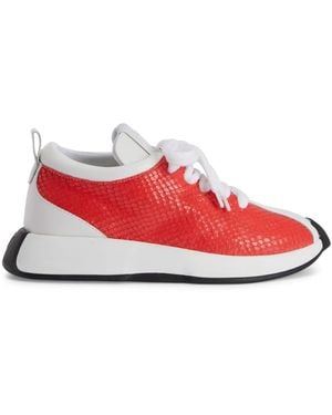 Giuseppe Zanotti Ferox Sneakers - Red