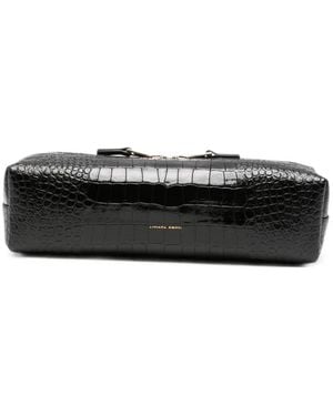 Liviana Conti Logo-Detail Clutch Bag - Black