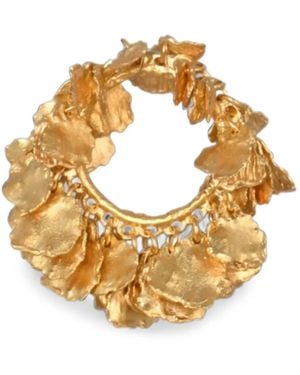 Joanna Laura Constantine Statement Petals Ring - Metallic