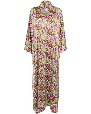 Bambah Kaleidoscope Kaftan - Purple