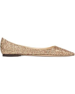 Jimmy Choo Love Flat Pumps - Brown