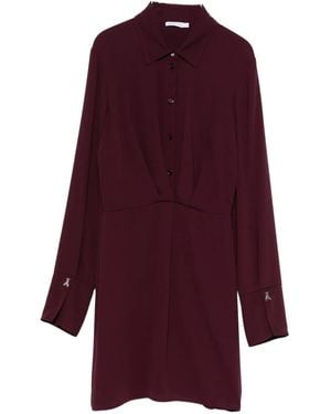 Patrizia Pepe Cropped Blousejurk - Paars