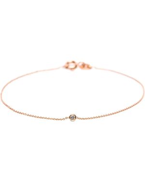 Wouters & Hendrix Single diamond bracelet - Weiß