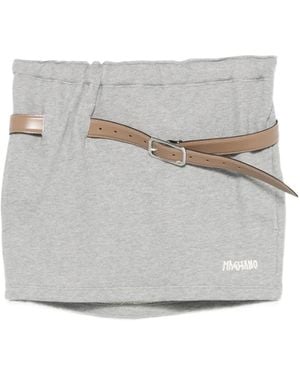 Magliano Minifalda Provincia Con Logo - Gris
